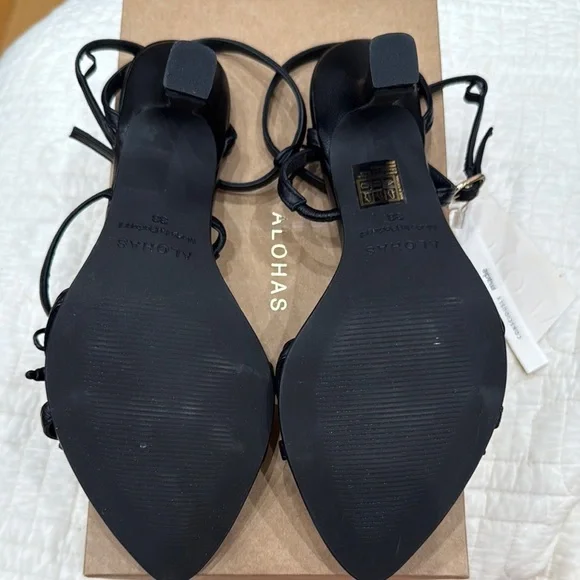 ALOHAS Malia Strappy Bow Heel Sandal - Picture 8 of 8